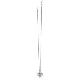 Alcazar Heart Glint Convertible Necklace
