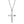 Load image into Gallery viewer, SS Domed Cross Necklace-Adult
