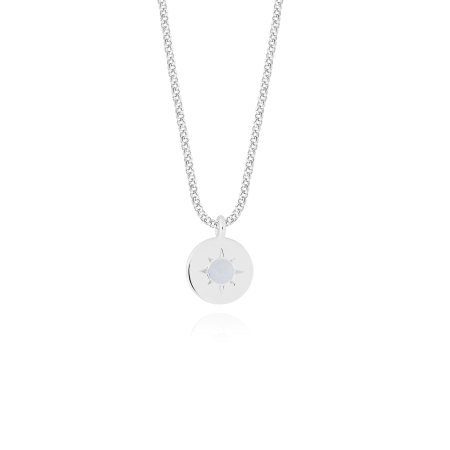 A Little Birthstone Necklace-June