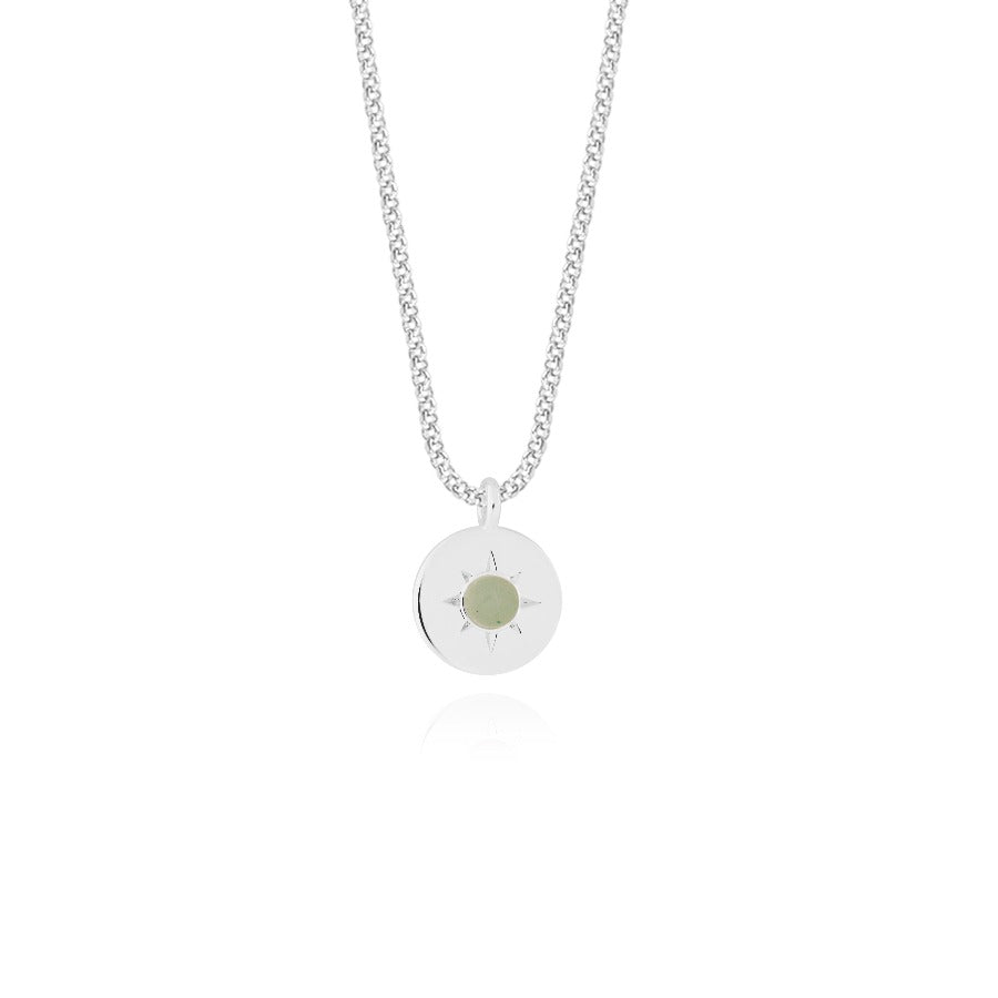 A Little Birthstone Necklace-August