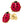 Load image into Gallery viewer, 14K Red Ladybug Gold Earrings-Children
