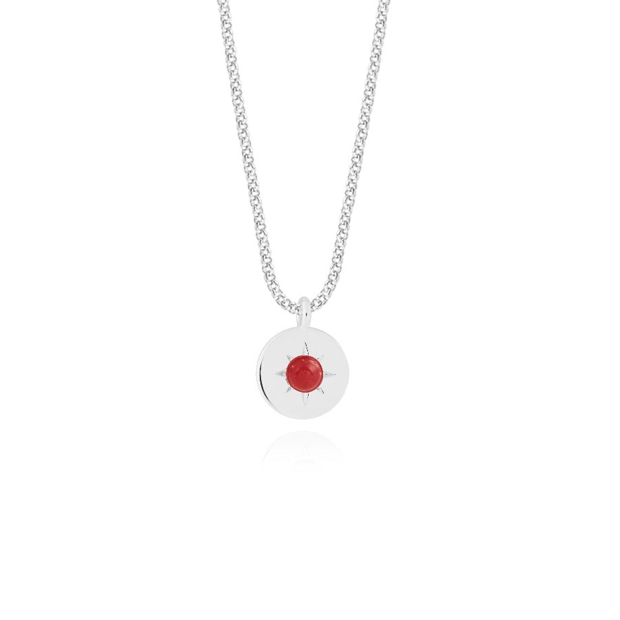 A Little Birthstone Necklace-January