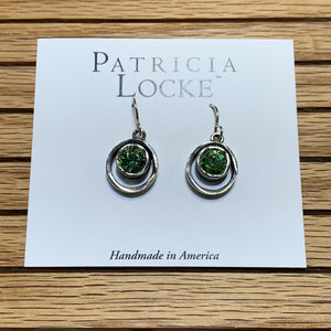 Patricia Locke- Skeeball Earring-Peridot