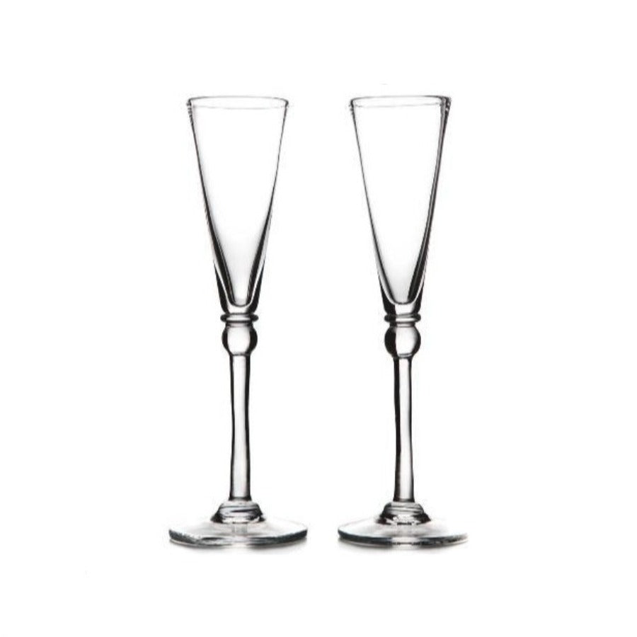 Simon Pearce - Hartland Champagne Flutes