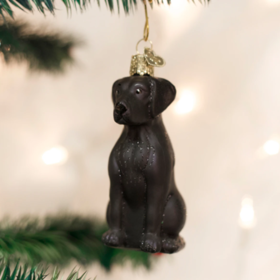 Black Labrador - Old World Christmas