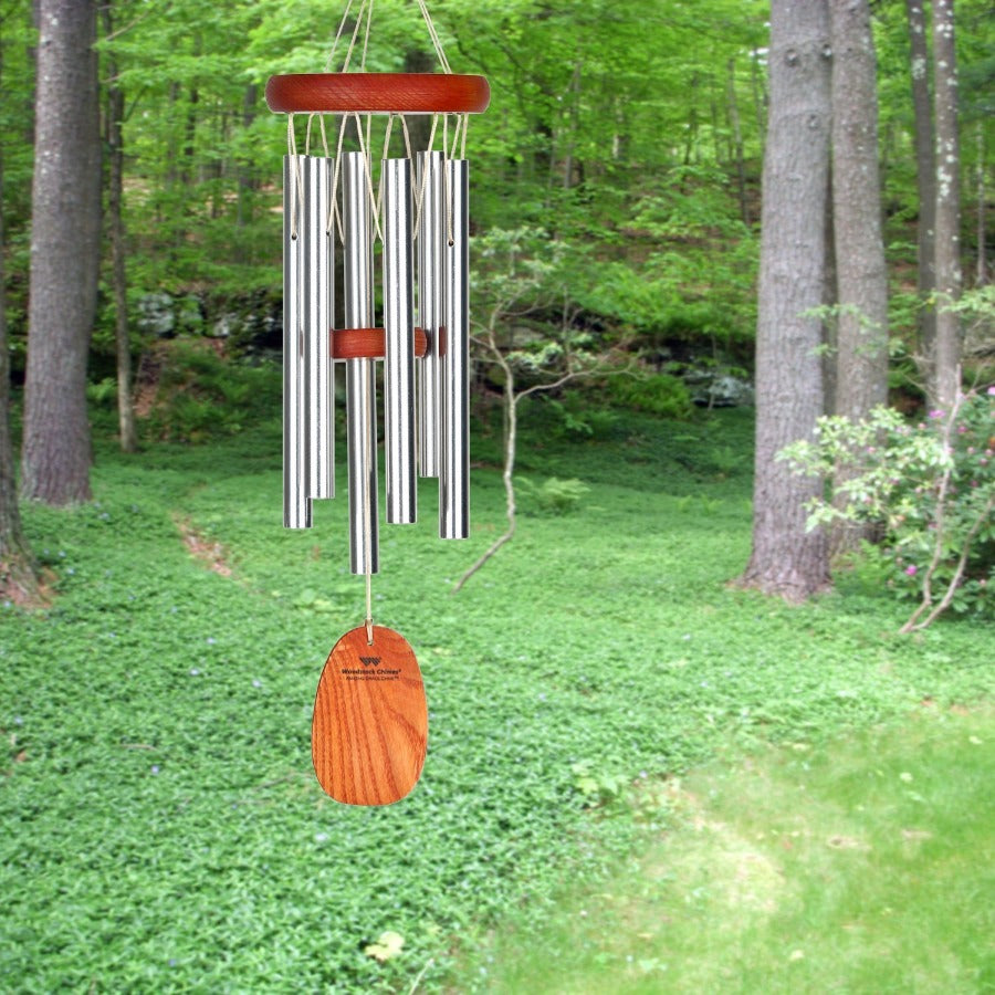 Wind Chime - Amazing Grace Chime - Small, Silver