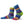 Load image into Gallery viewer, Solmate Socks - Bluebell Crew Socks - Med
