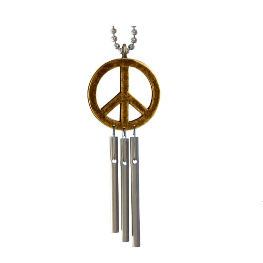 Car Charm Chime - Peace Sign