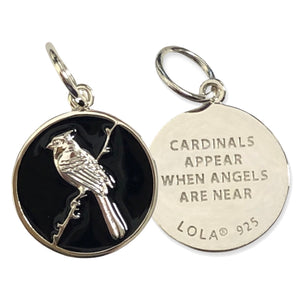 LOLA - Cardinal Pendant - Black