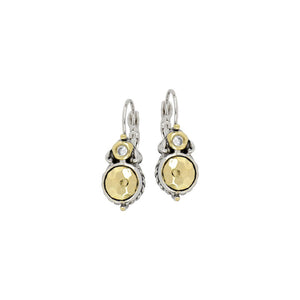 John Medeiros- Nouveau Collection Hammered French Wire Earrings