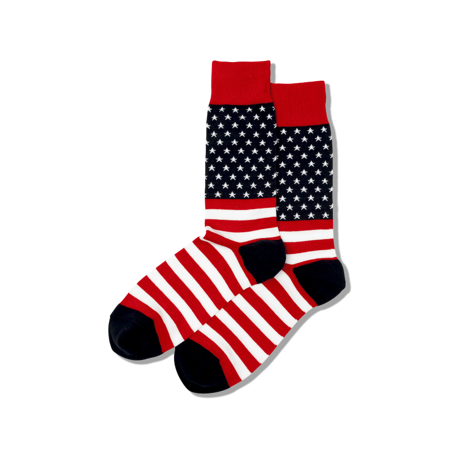 Sock - Men's - American Flag