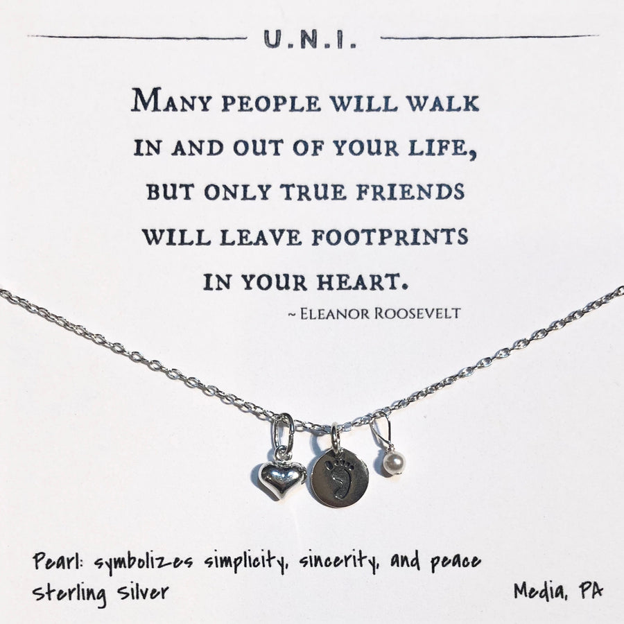 Necklace - Many people will walk...