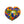 Load image into Gallery viewer, Glass Heart - &quot;Live Love Laugh!&quot;- Multicolor
