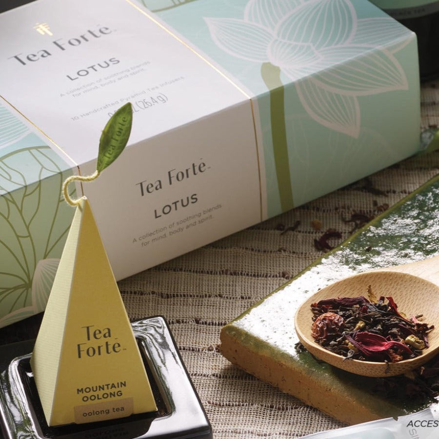 Petite Tea Presentation Box - Lotus