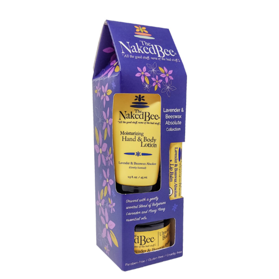 Naked Bee - Lavender & Beeswax Absolute Gift Collection
