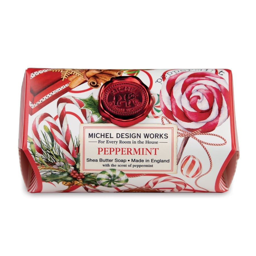 Peppermint -  Large Bath Soap Bar