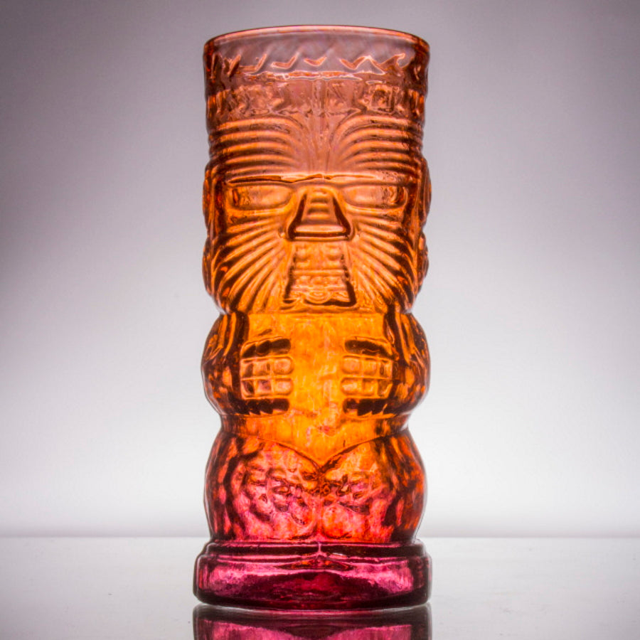 Warrior Glass Tiki Mug
