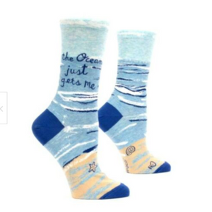 Sock - Women's - The Ocean Just Gets Me