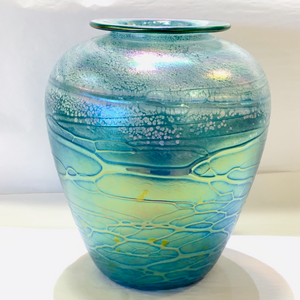 Luster Baby Vase - Green Tone