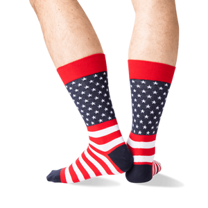 Sock - Men's - American Flag
