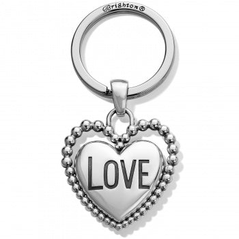 Beaded Love Key Fob