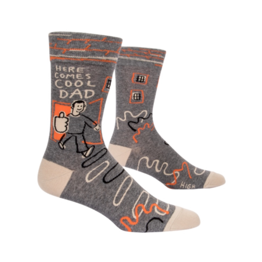 Sock - Men - Here Comes Cool Dad
