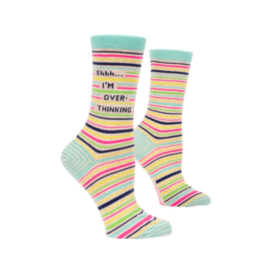 Sock - Women's - Shhh... I'm Overthinking