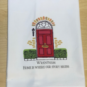 Hand Towel - Home Is Where Our Story Begins - Wrentham