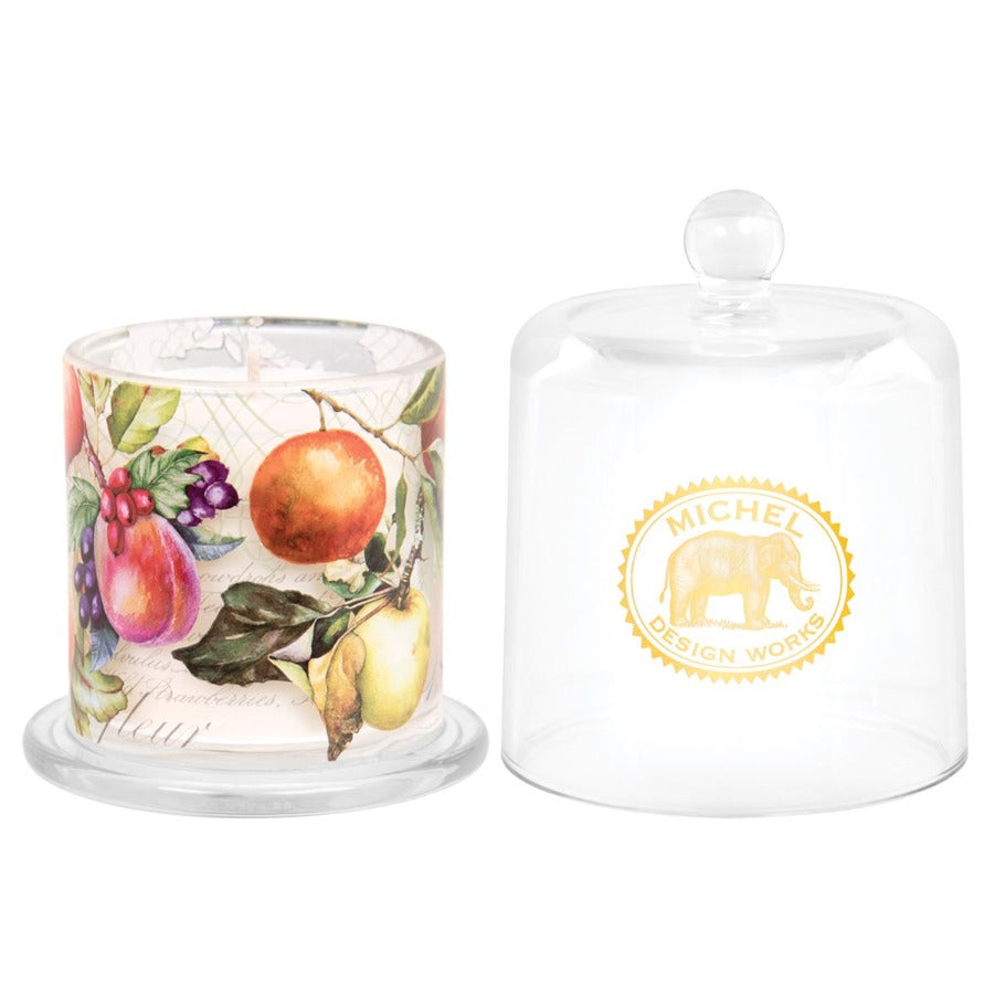 Cloche Candle  -  Sangria