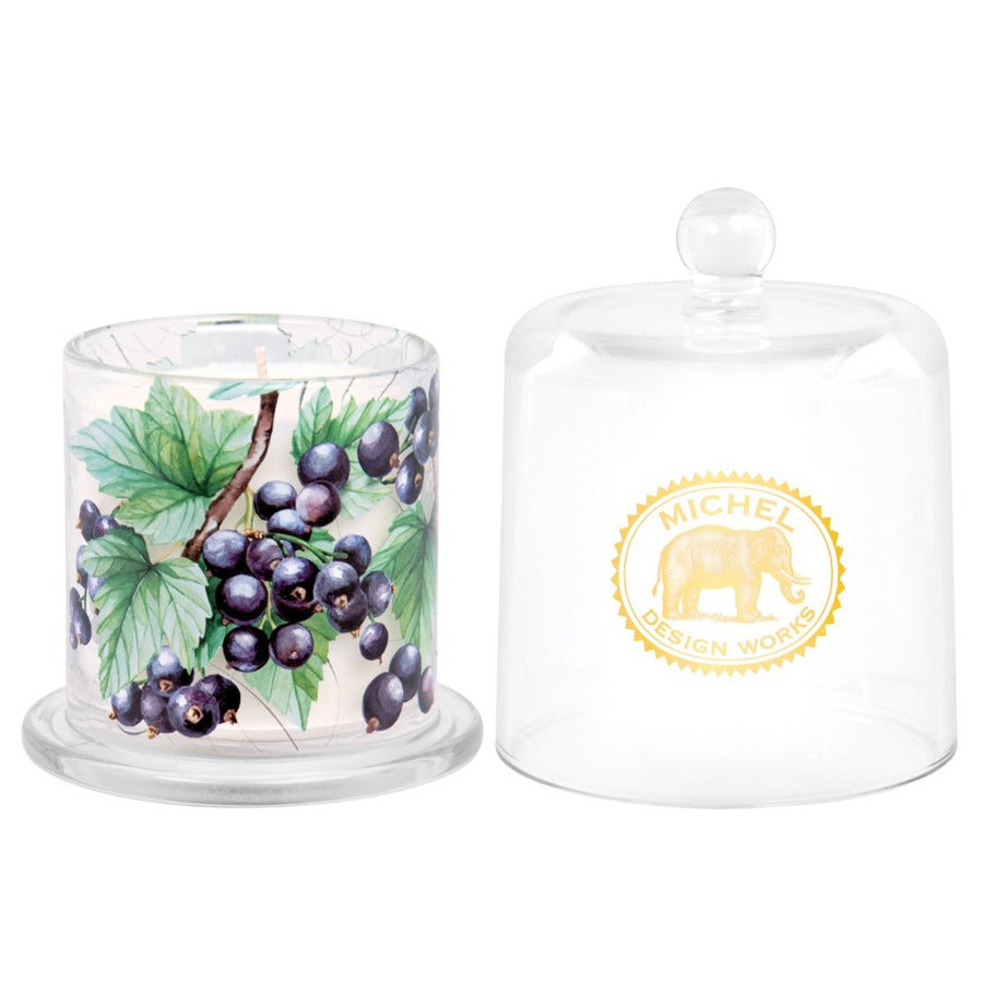 Cloche Candle  -  Cassis
