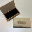 Load image into Gallery viewer, Wooden Keepsake Box - Life Is Not Measured

