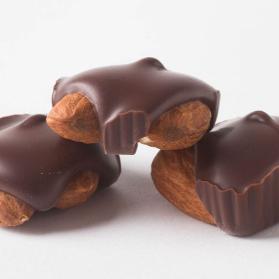 Trappistine Chocolate - Dark Chocolate Almond Squares