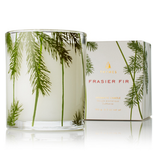 Pine Needle Design - 6.5 oz candle - Frasier Fir