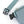Load image into Gallery viewer, Dixie Nylon Belt/Crossbody - Dusty Blue
