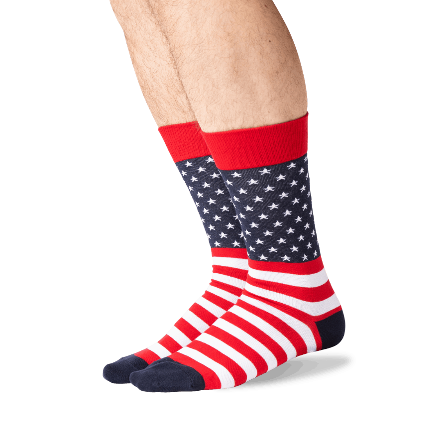 Sock - Men's - American Flag