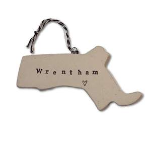 Hometown Love Ornament - Wrentham