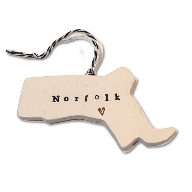 Hometown Love Ornament - Norfolk