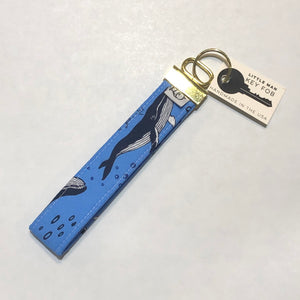 Key Fob - Blue Whale