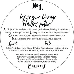Spirit Infusion Kit- Orange Hibiscus