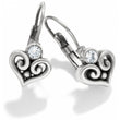 Load image into Gallery viewer, Alcazar Heart Leverback Earrings

