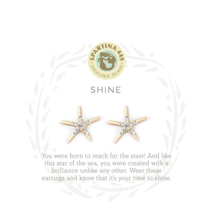 Sea La Vie "Shine" Earrings (Starfish)