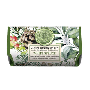 White Spruce  -  Large Bath Soap Bar