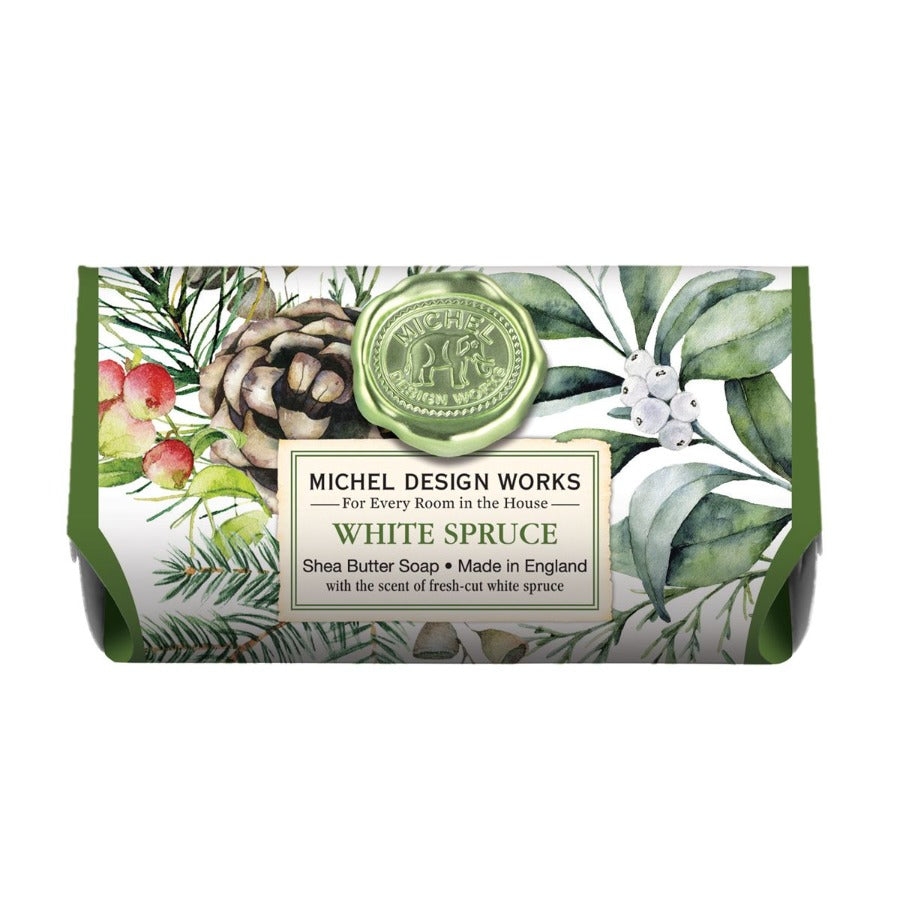 White Spruce  -  Large Bath Soap Bar