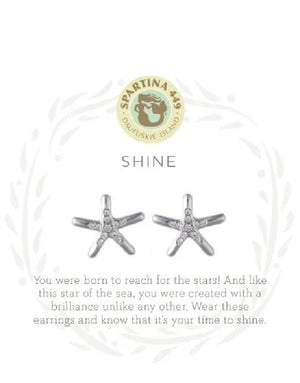 Sea La Vie "Shine" Earrings (Starfish)