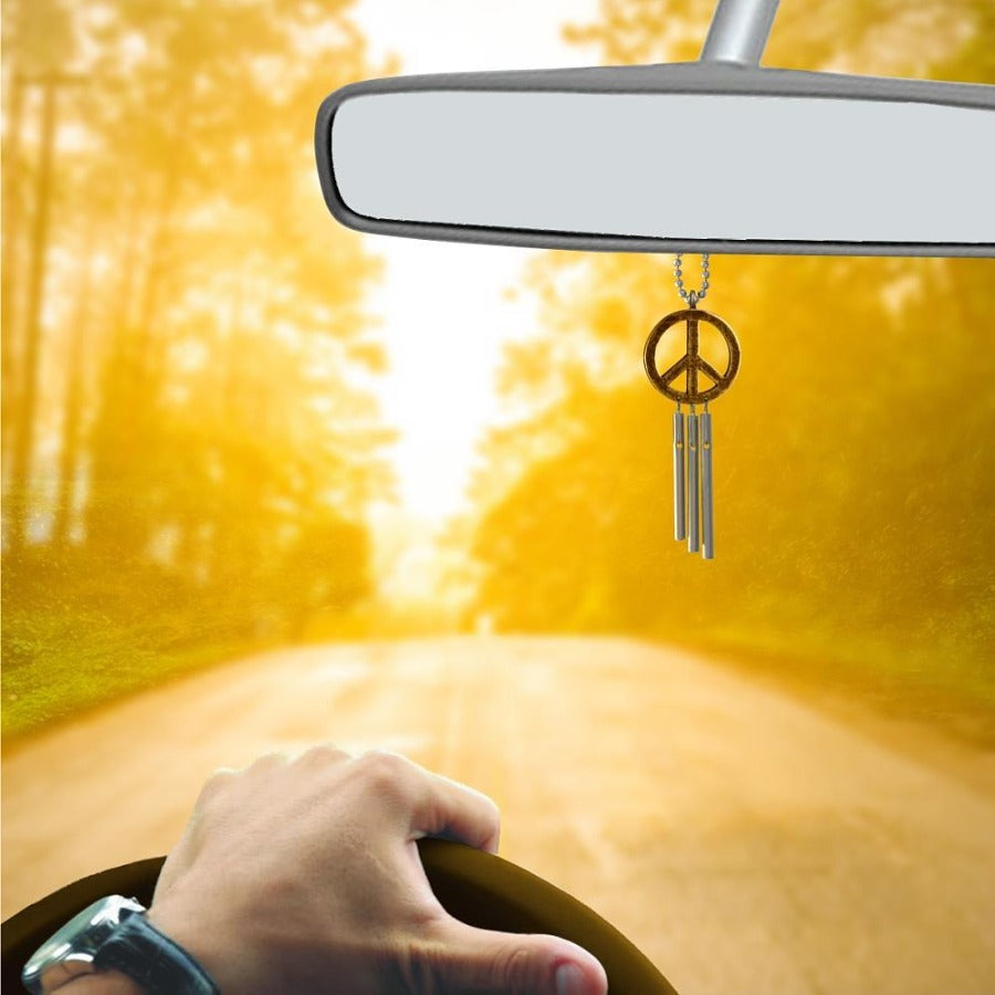 Car Charm Chime - Peace Sign