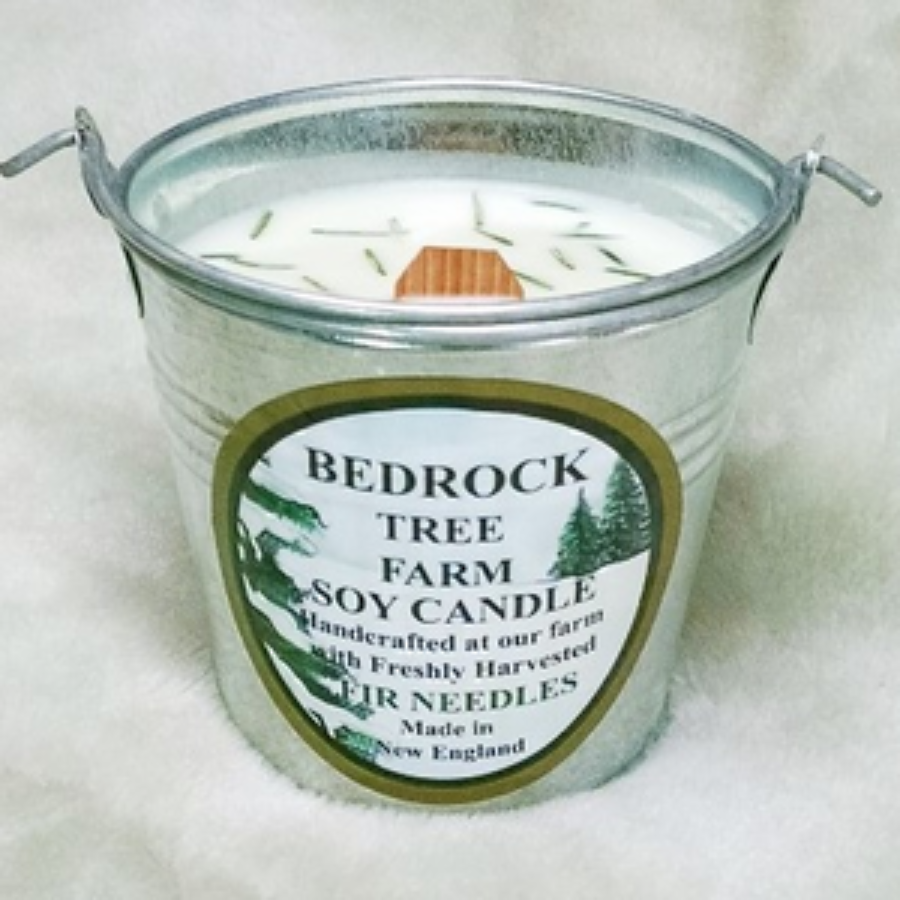 Bedrock Tree Farm - 12.0 oz. Soy Galvanized Pail